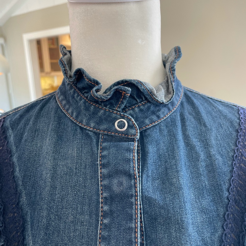 Stella McCartney Jean Ruffle Top - Picture 3 of 8